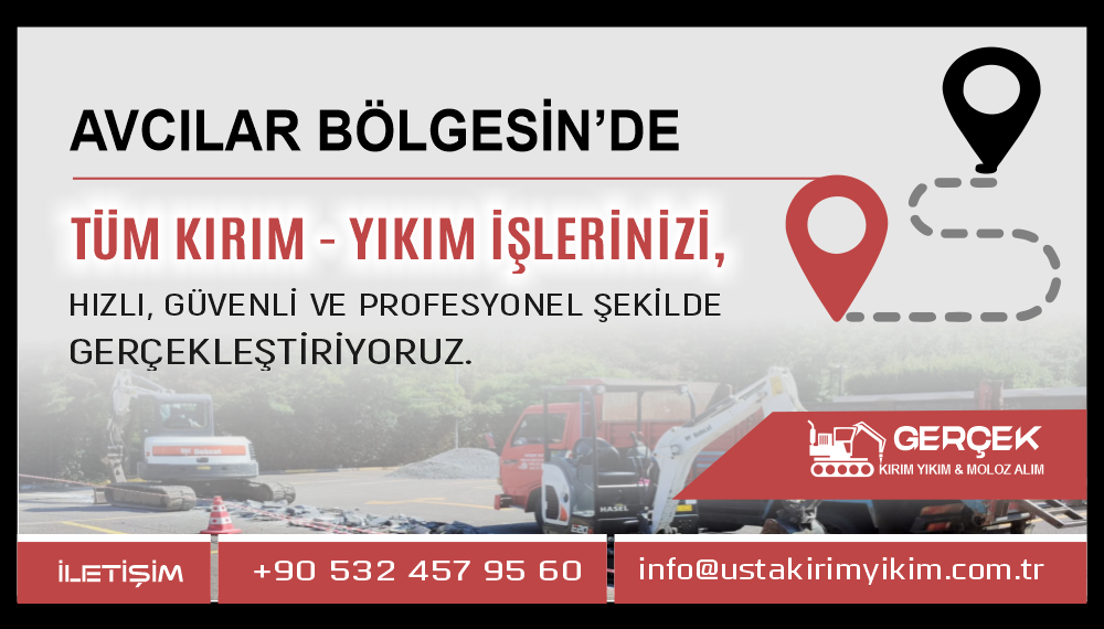 Avcılar Kırım Yıkım ve Hafriyat Hizmetleri | Öz Kırım Yıkım