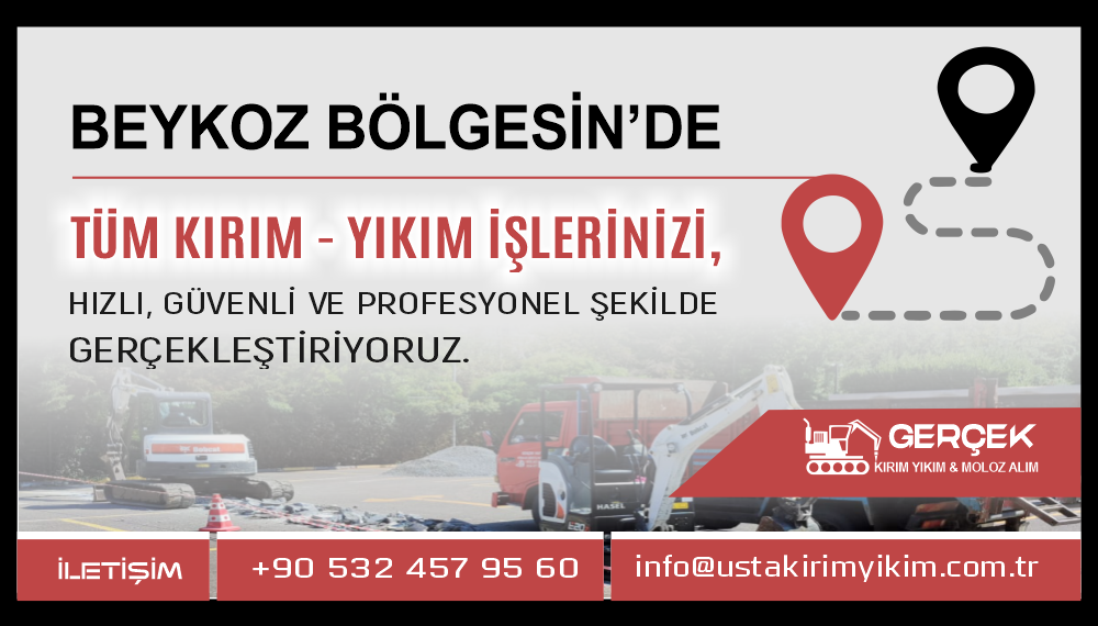 Beykoz Kırım Yıkım ve Hafriyat Hizmetleri | Öz Kırım Yıkım